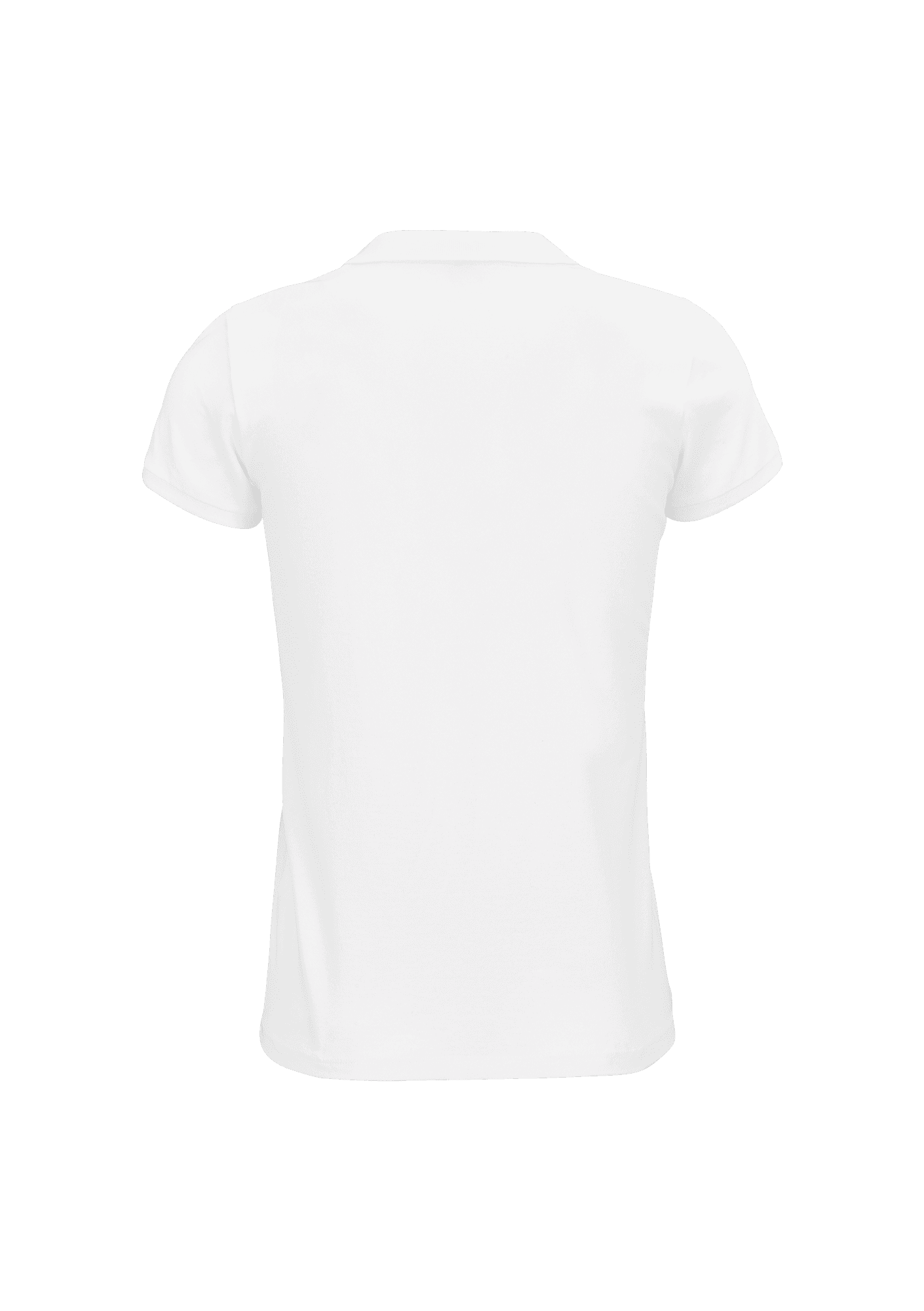 Polo Femme Blanc Black Lions - BL27-LOGOBLACKLIONSPLANETFEMMEBLANCDOS